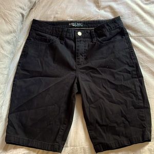 Riders by Lee Mid-Rise Black Shorts